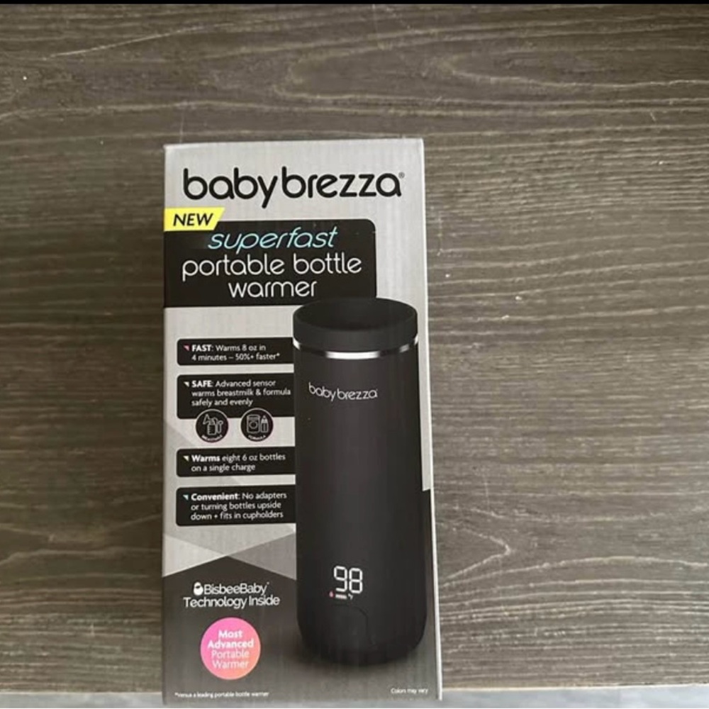 Baby Brezza Portable Bottle Warmer - Black